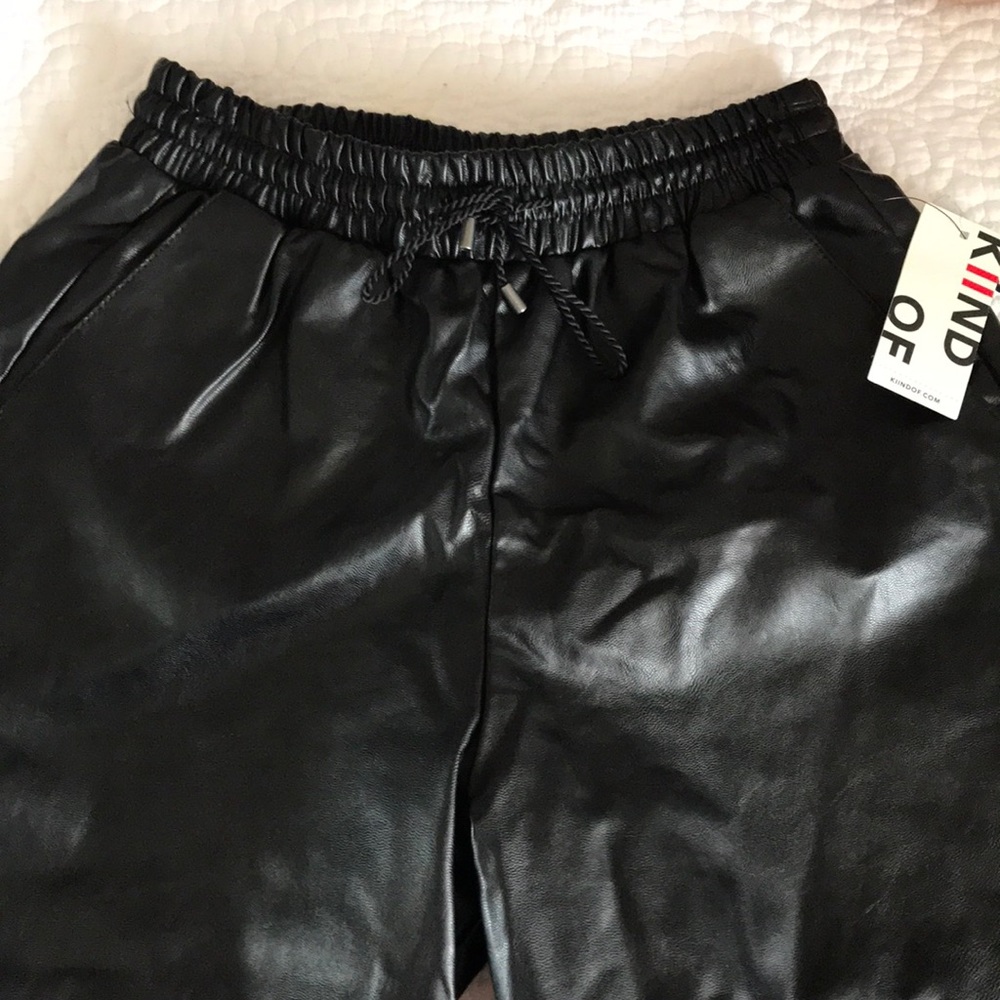 Leather Culottes